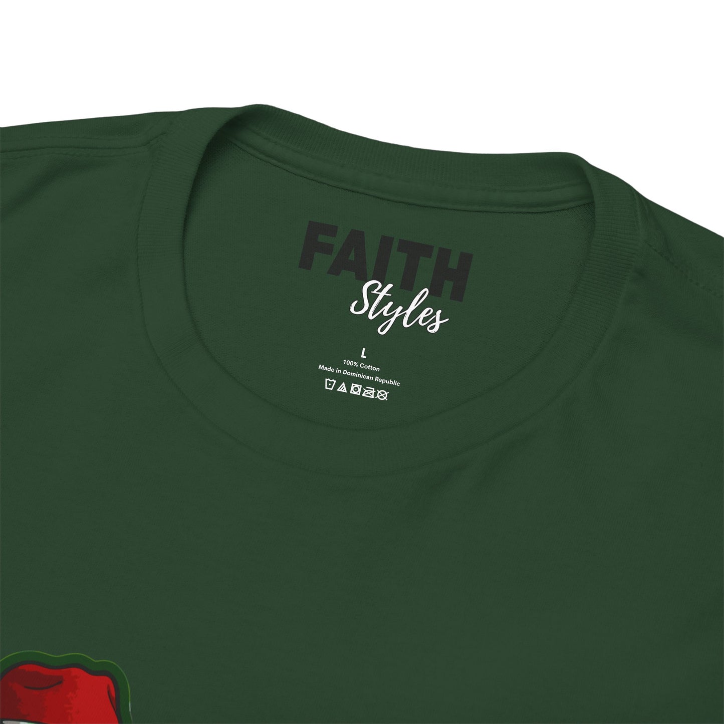 Grinch Inspired in Red Suit Tee — "Nah, I’m Money" Christmas Graphic T-Shirt