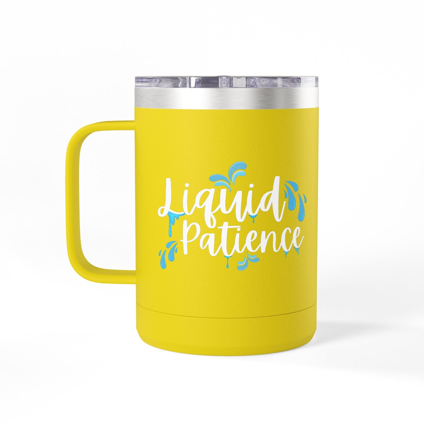Liquid Patience Coffee Mug Tumbler | Perfect Gift for Coffee Lovers, Inspirational Drinkware, Home Office Accessory, Relaxation Gift, [...]