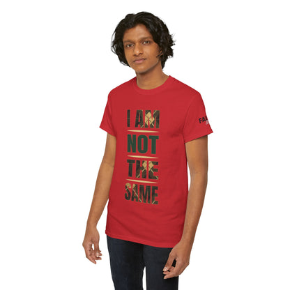 FaithStyles I Am Not The Same Tee — Inspirational Statement T-Shirt
