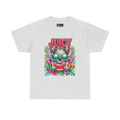 Juicy Watermelon Graphic Tee, Unisex Cotton T-Shirt, Summer Vibes, Beachwear, Fun Casual Wear, Gift for Friends, Festival Apparel