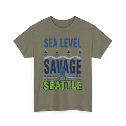 Seattle Savage Cotton Tee, Male Graphic T-Shirt, Casual Wear, Gift for [...]