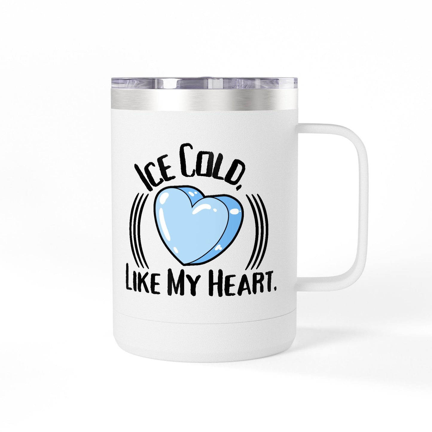 Ice Cold Mug: Heartfelt Coffee Tumbler, Perfect Gift for Friends, Fun Drinkware for Birthdays, Cheerful Kitchen Decor, Unique Cup for [...]