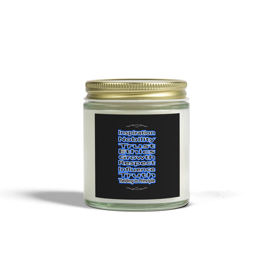 "INSPIRATION" Scented Candles, Coconut Apricot Wax (4oz, 9oz)