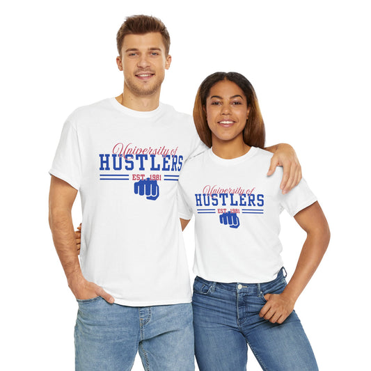 Unisex Hustlers Tee - Motivational Cotton Shirt for Entrepreneurs, Great Gift for Graduations, Birthdays, Casual Events, and Hustle Culture
