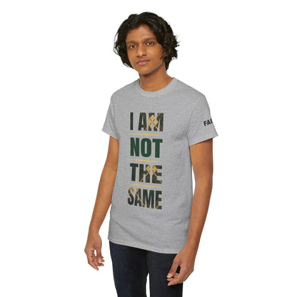 FaithStyles I Am Not The Same Tee — Inspirational Statement T-Shirt