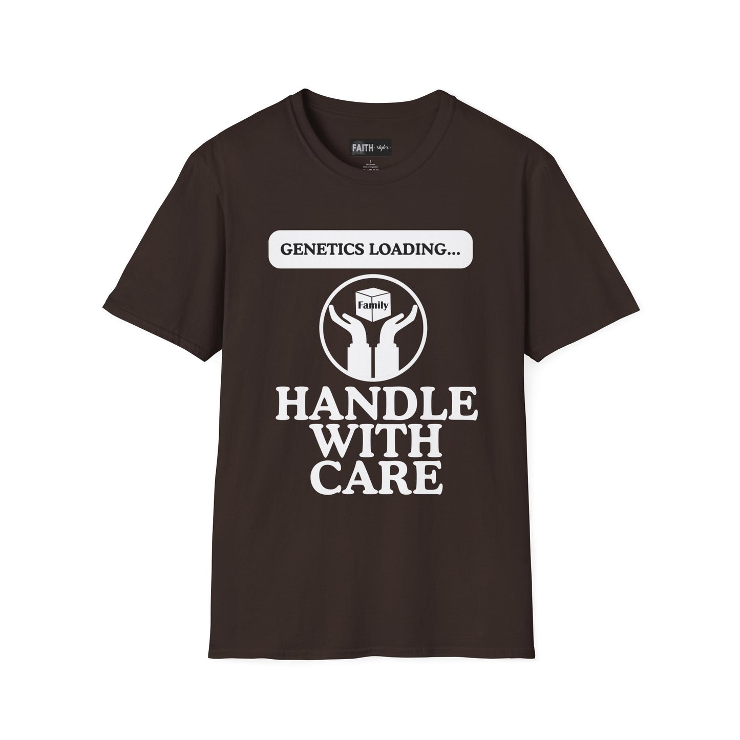 Genetics Loading T-Shirt, Funny Genetics Tee, Gift for Science Lovers, Unisex Humor Shirt, Casual Wear for Every Occasion