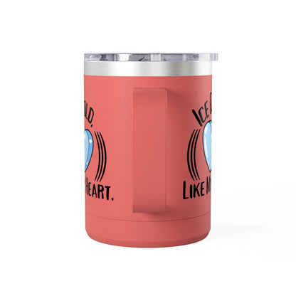 Ice Cold Mug: Heartfelt Coffee Tumbler, Perfect Gift for Friends, Fun Drinkware for Birthdays, Cheerful Kitchen Decor, Unique Cup for [...]