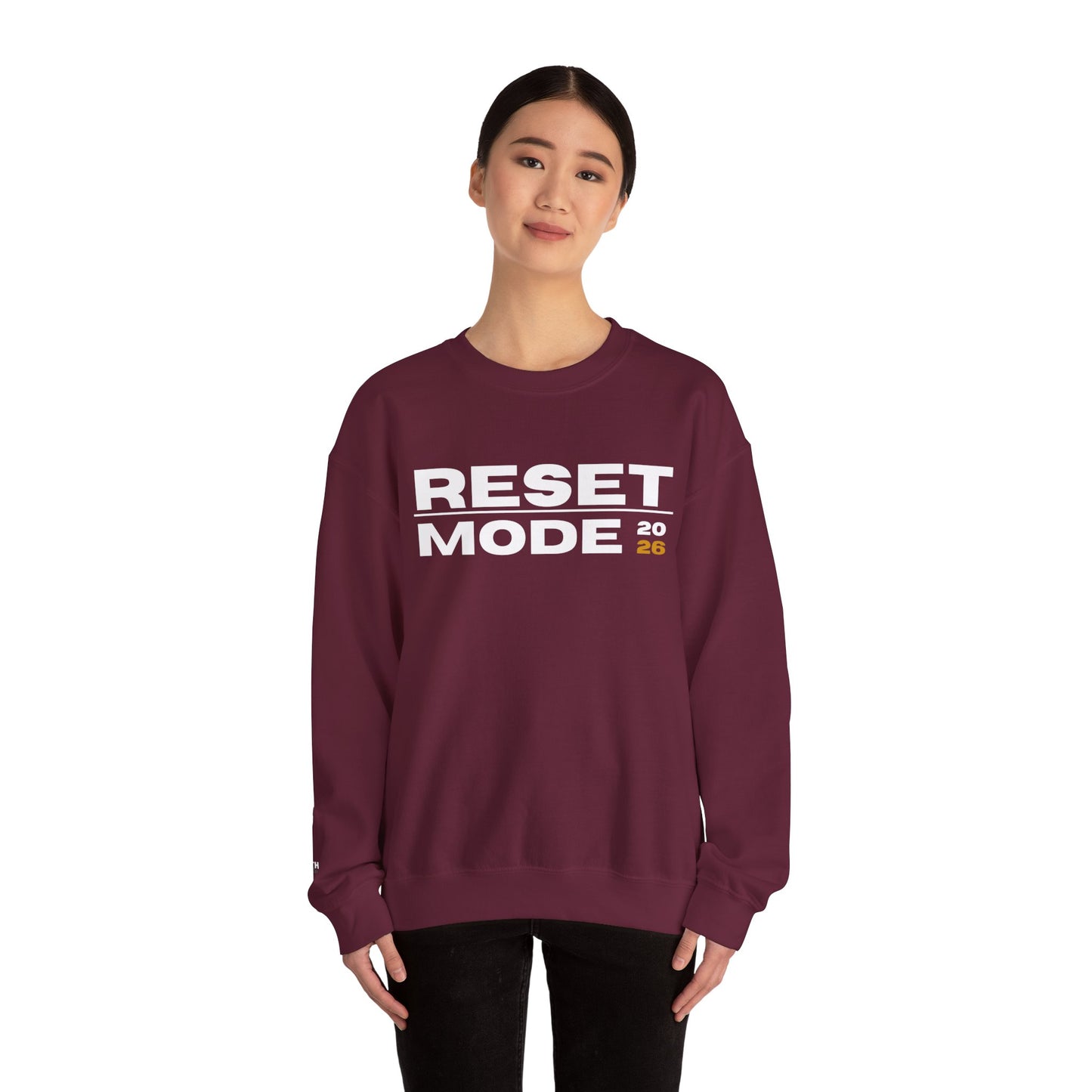Reset Mode 2026 Crewneck Sweatshirt