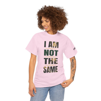 FaithStyles I Am Not The Same Tee — Inspirational Statement T-Shirt
