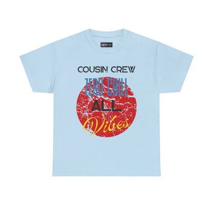 Cousin Crew Graphic Tee, Casual Unisex T-Shirt, Perfect for Family Gatherings, All-Occasion Gift, Trendy Lifestyle Wear
