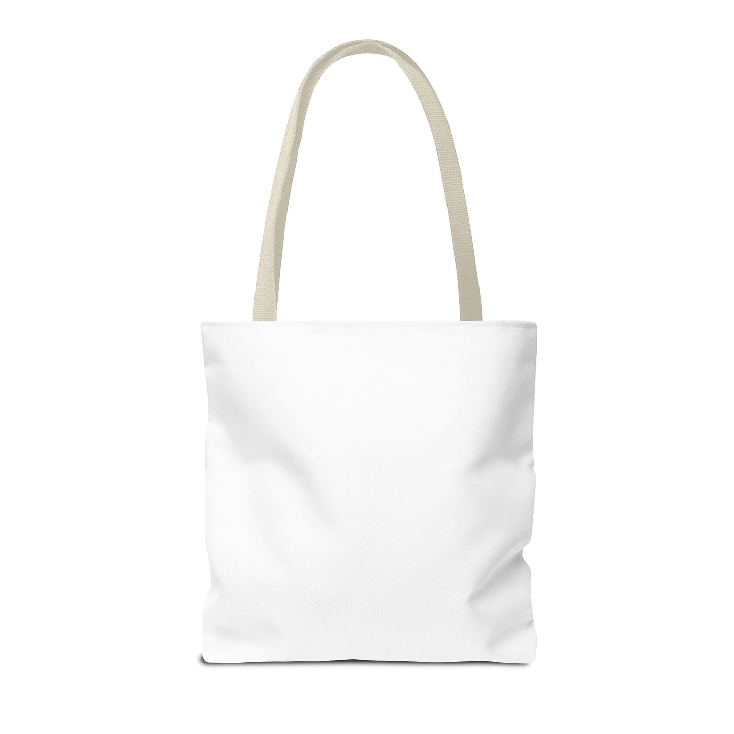FaithStyles Tote Bag — "Thou Shalt Not Try Me" Mood 24:7 Black & White Statement Tote