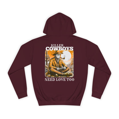 Unisex College Hoodie, Killer Cowboys