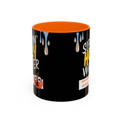 Sippin' Holy Water Coffee Mug, Funny Pumpkin Juice Mug, Halloween Coffee Cup, Unique Gift for Fall, Cute Office Mug, Quirky Kitchenware