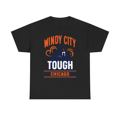 Windy City Tough Tee, Chicago Shirt, Male Cotton T-Shirt, Gifts for [...]