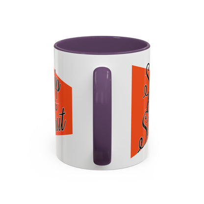 Accent Coffee Mug (11, 15oz) - Sip & Strut Design, Perfect Gift for Coffee Lovers, Home Office Decor, Unique Holiday Present, Ceramic [...]