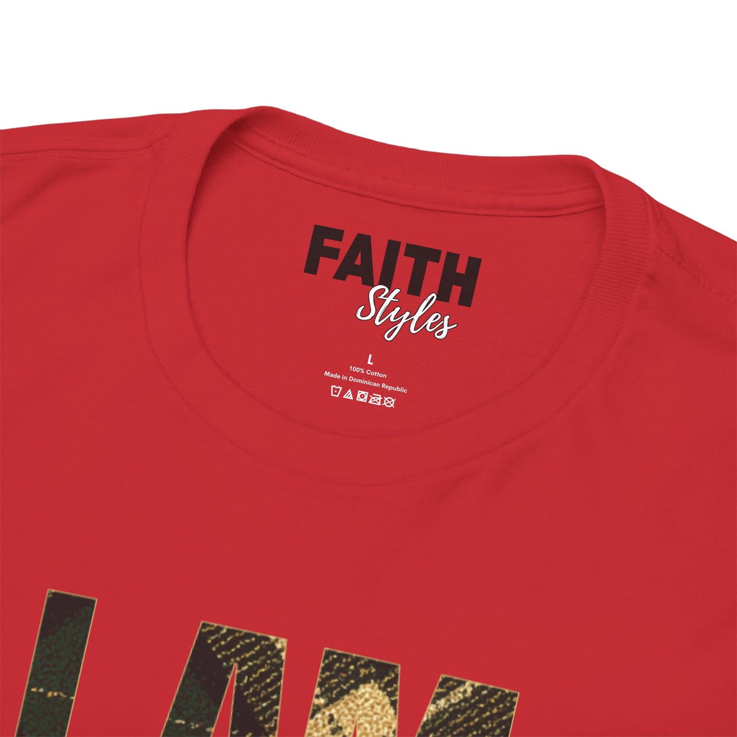 FaithStyles I Am Not The Same Tee — Inspirational Statement T-Shirt