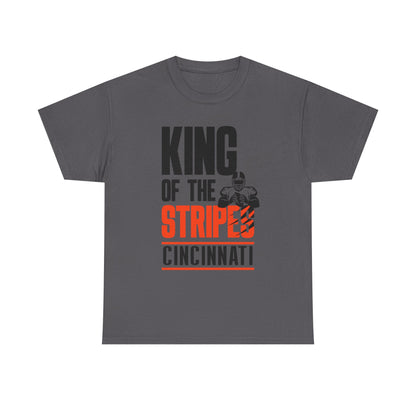 Cincinnati King of the Stripes Tee, Casual Graphic Tee, Male Cotton [...]