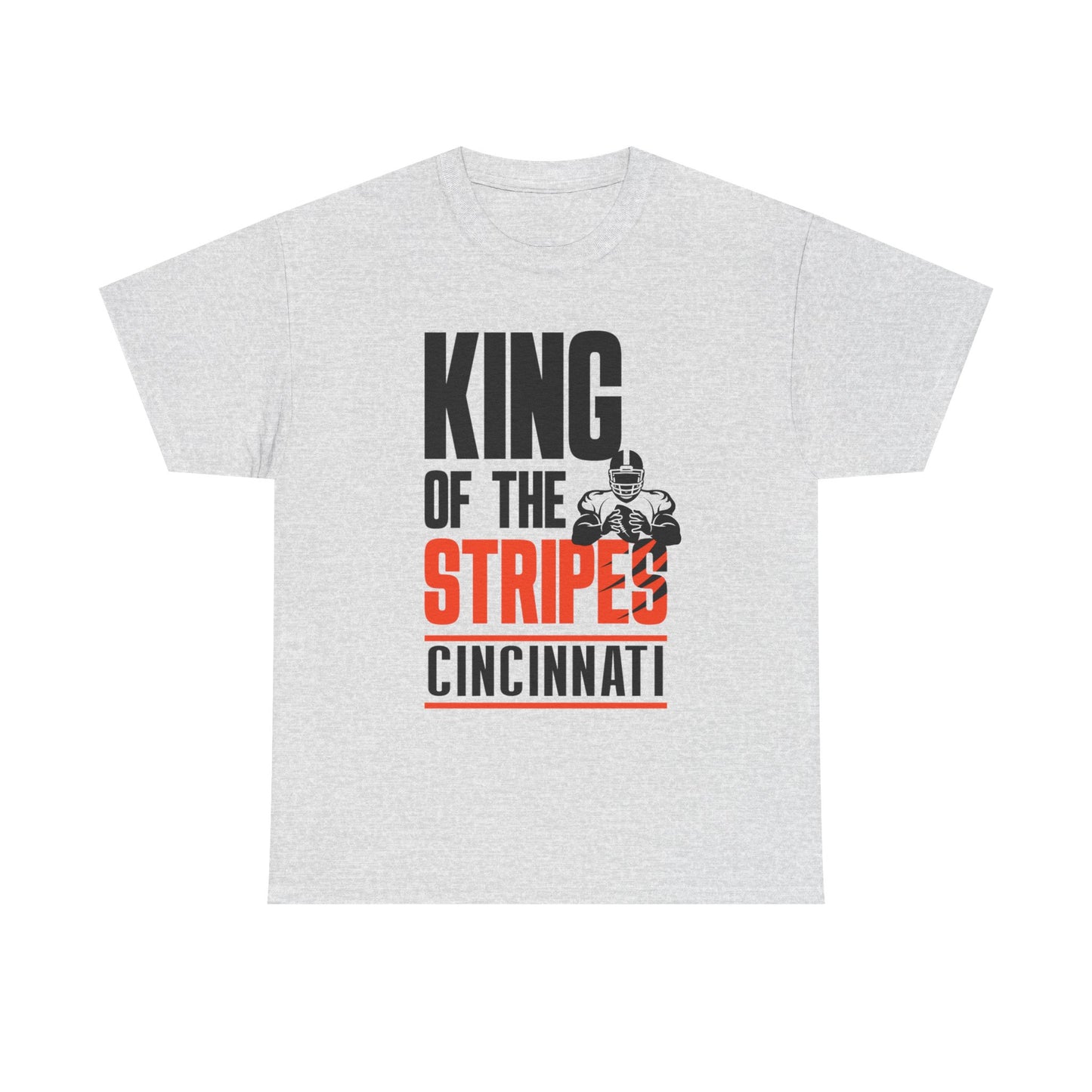 Cincinnati King of the Stripes Tee, Casual Graphic Tee, Male Cotton [...]
