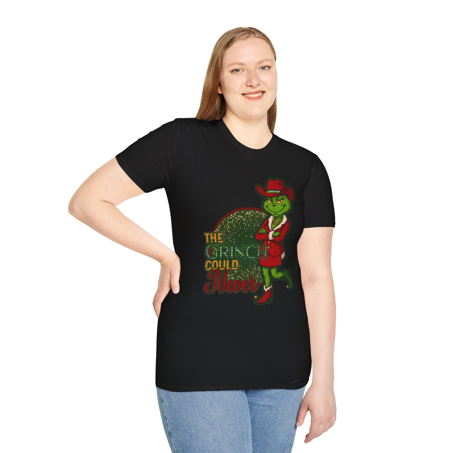 Grinch Inspired Women's Christmas T-Shirt – "The Grinch Could Never" Festive Holiday Tee