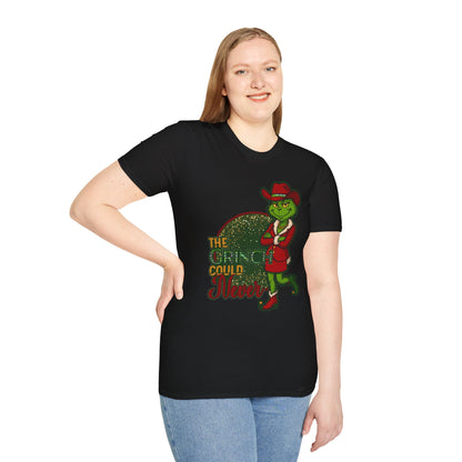 Grinch Inspired Women's Christmas T-Shirt – "The Grinch Could Never" Festive Holiday Tee