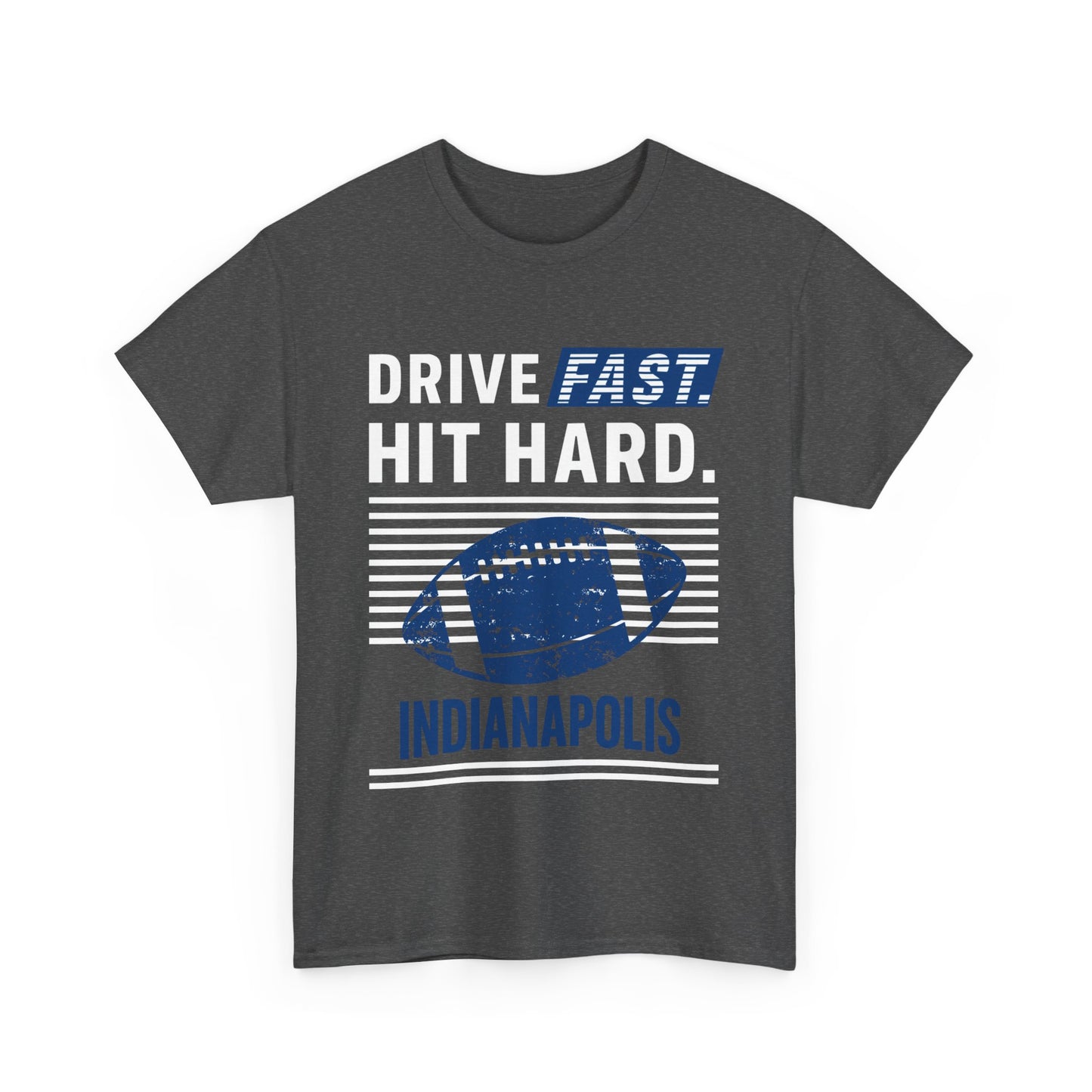 Sporty Male Cotton Tee - Drive Fast Hit Hard, Casual Wear, Gift for Him, [...]