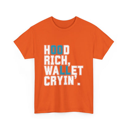 Trendy Unisex Heavy Cotton T-shirt with Playful Design - Perfect for Casual Wear & Gifts