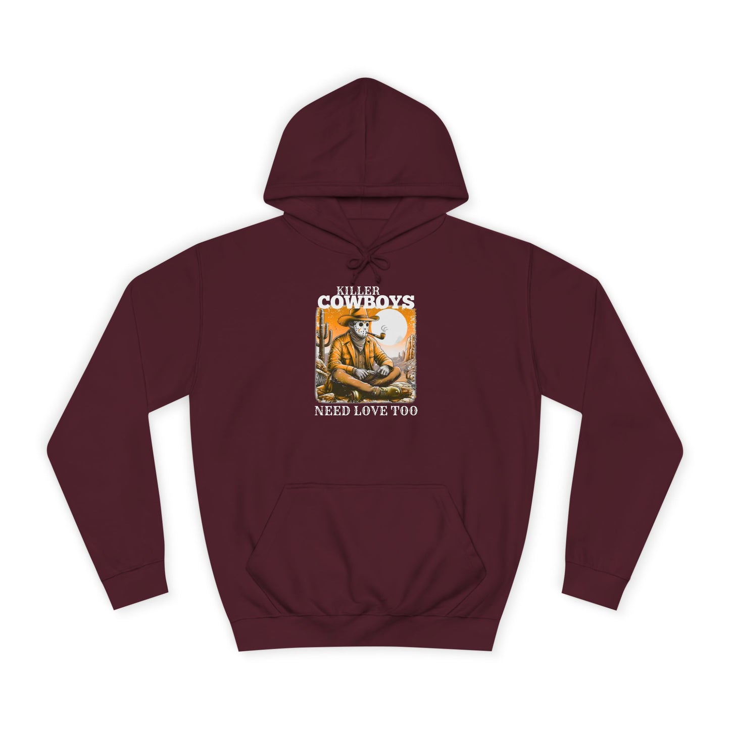 Unisex College Hoodie, Killer Cowboys