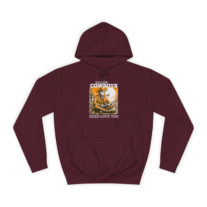 Unisex College Hoodie, Killer Cowboys