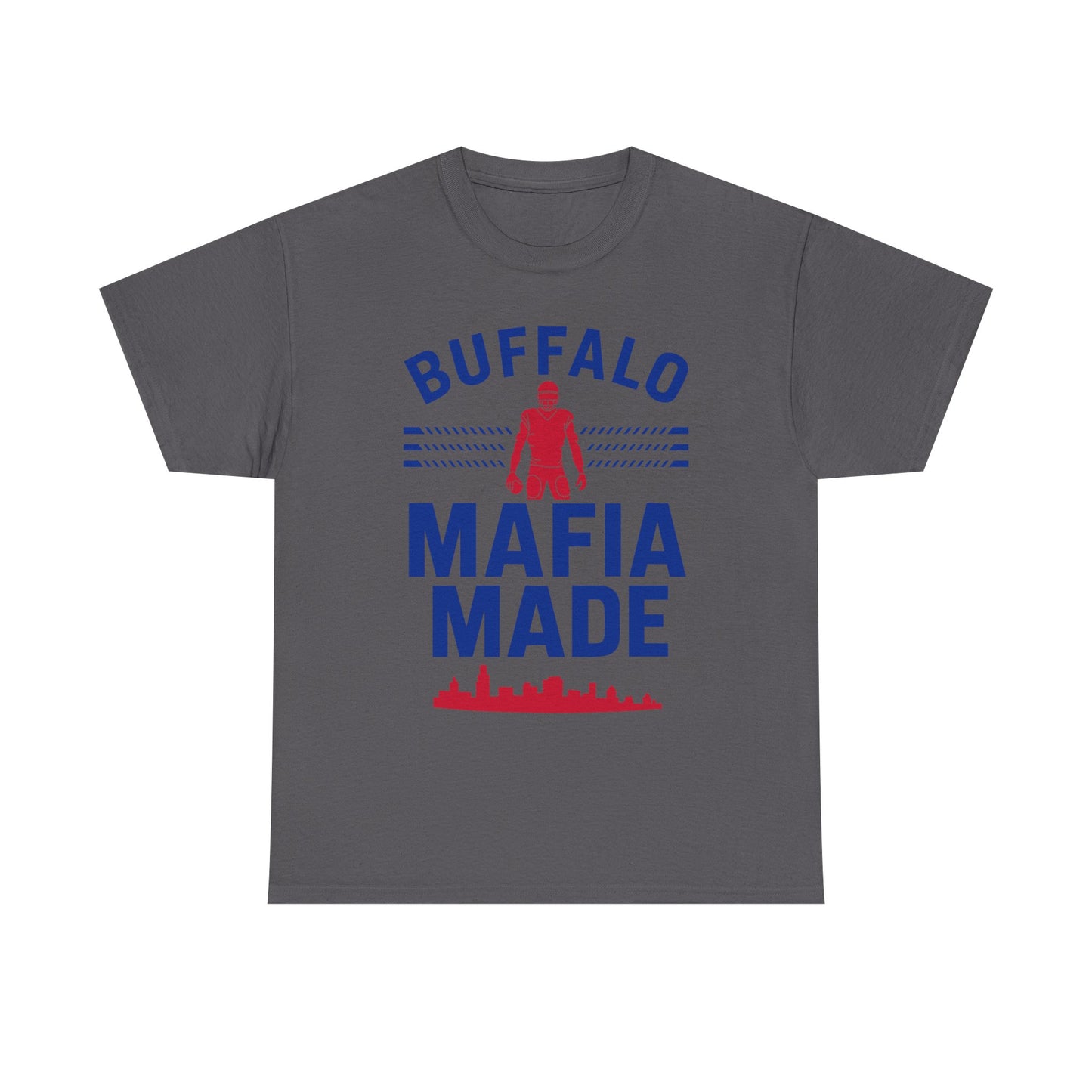 Buffalo Mafia Made Male Heavy Cotton Tee - Retro Graphic Tee, Casual [...]