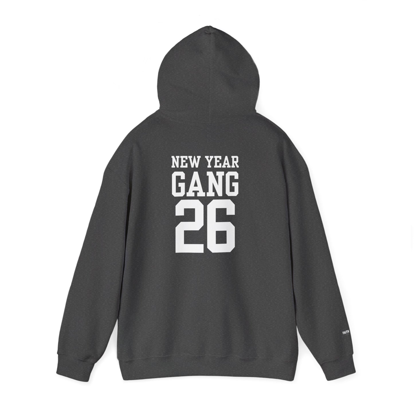 New Year Gang 26 Hoodie — Varsity Style Graphic Pullover