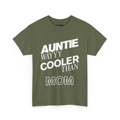 Cool Aunt Unisex Tee - Perfect Gift for Auntie, Family Gatherings, Fun Casual Wear, Birthday Celebration, Mother's Day