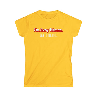 Empowering Women's Softstyle Tee, Celebrate Mother's Day, Self-Love Gift, Casual Wear, Feminist Fashion, Everyday Comfort