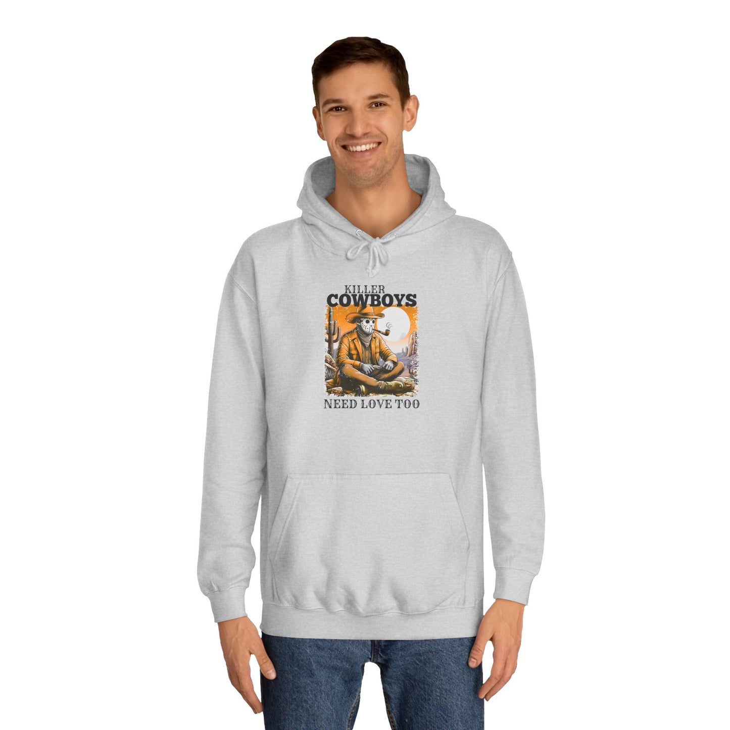 Unisex College Hoodie, Killer Cowboys