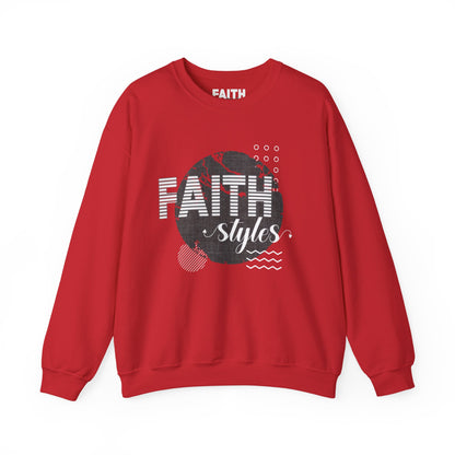 Faith Styles Unisex Heavy Blend™ Crewneck Sweatshirt - Cozy Spiritual Apparel for Everyday Wear, Gift for Friends, Comfort