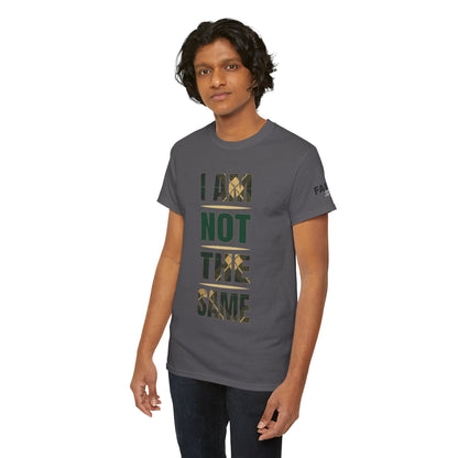 FaithStyles I Am Not The Same Tee — Inspirational Statement T-Shirt