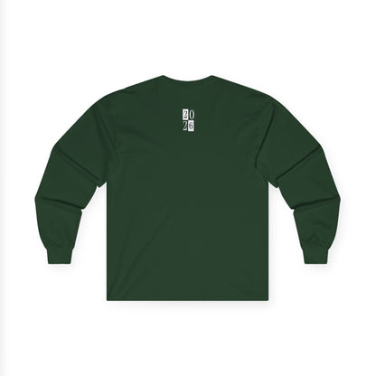 Long Sleeve Tee — "Reset Season" Script Graphic
