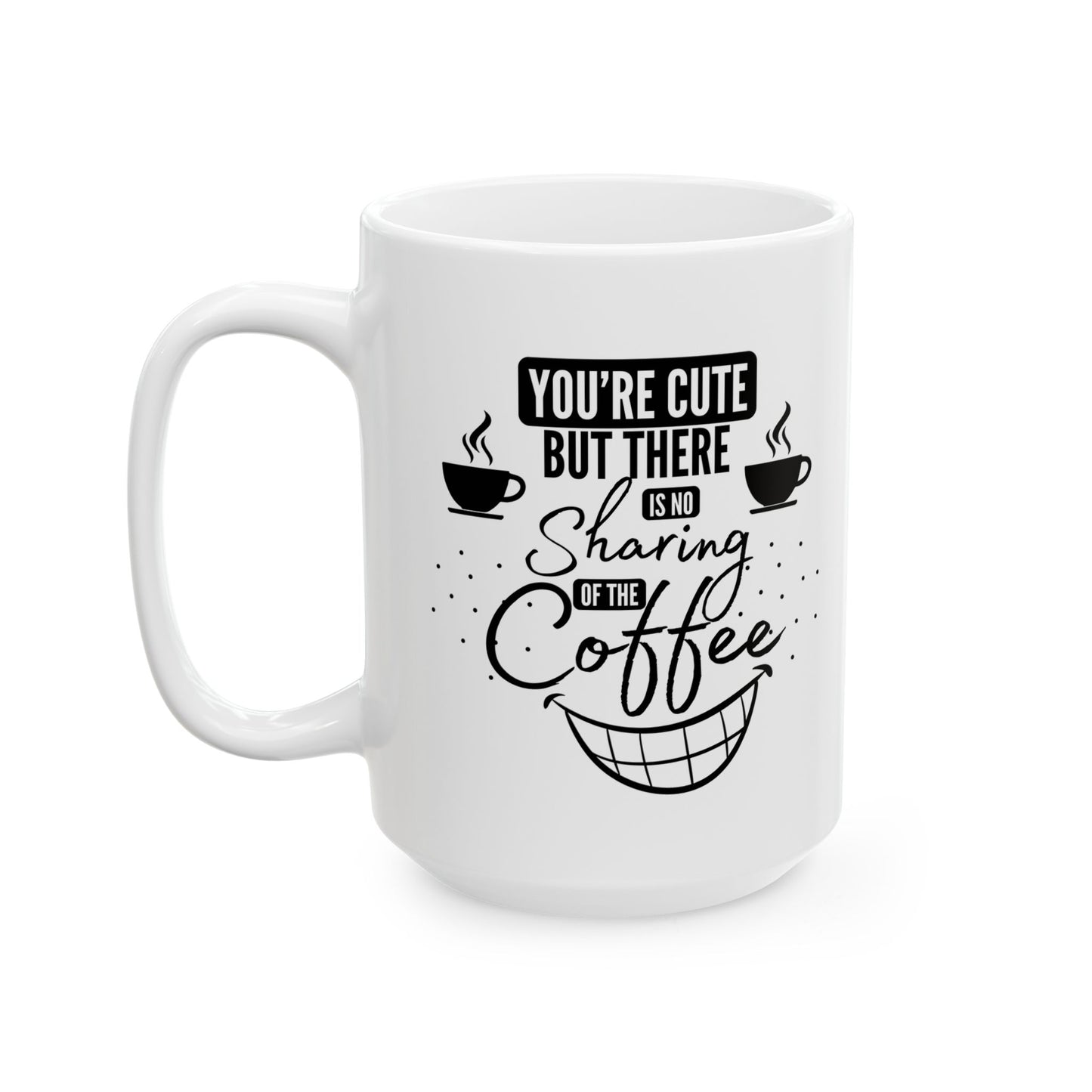 FaithStyles Coffee Lover Mug — 'But First Coffee' Ceramic Coffee Cup (11oz & 15oz)