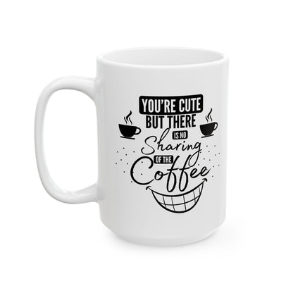 FaithStyles Coffee Lover Mug — 'But First Coffee' Ceramic Coffee Cup (11oz & 15oz)