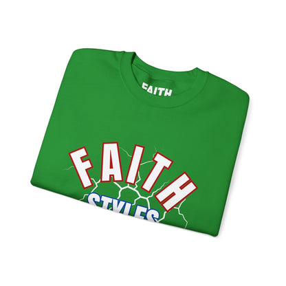 FaithStyles - Laid Back Unisex Heavy Blend™ Crewneck Sweatshirt