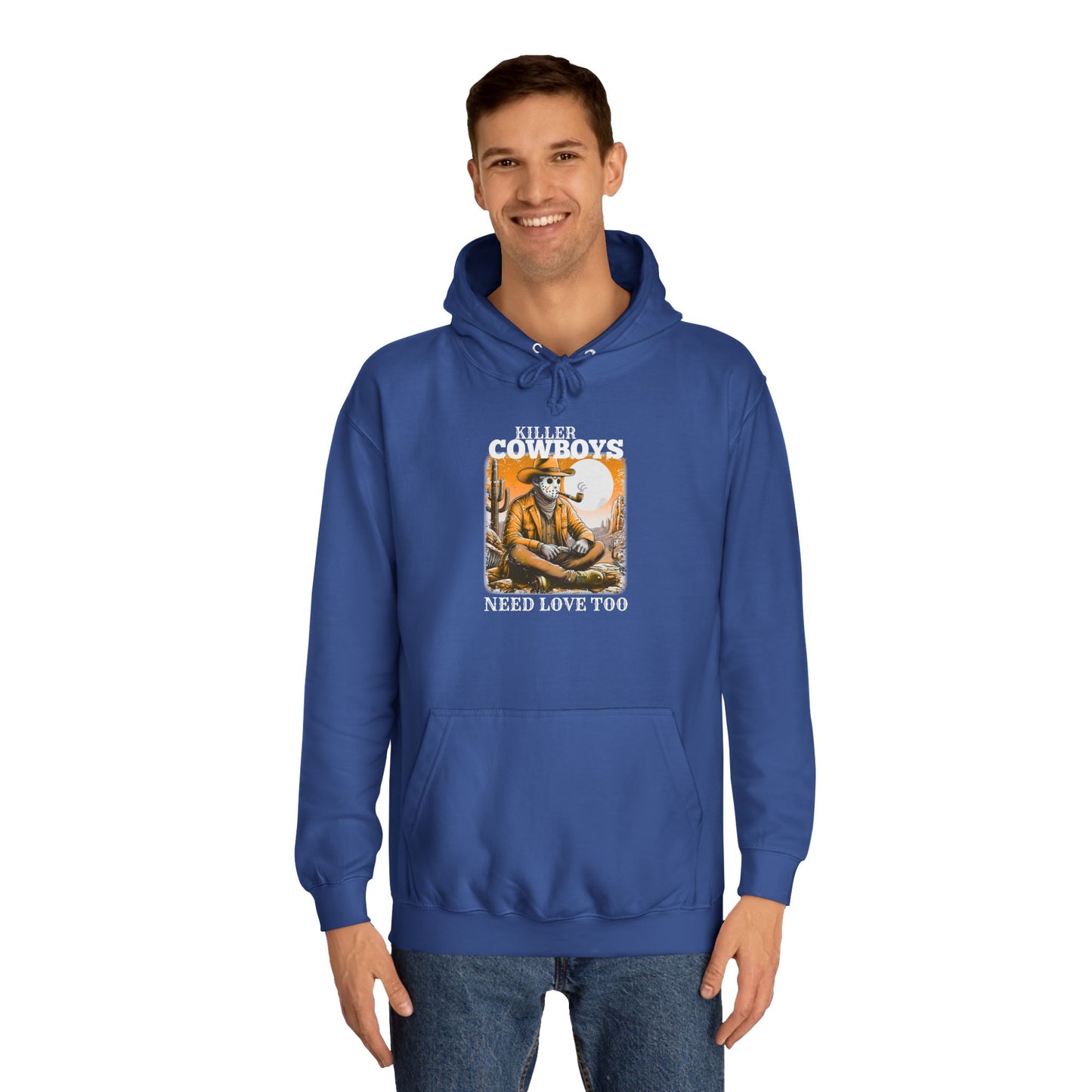 Unisex College Hoodie, Killer Cowboys