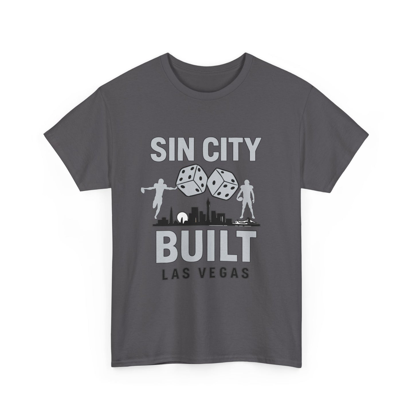 Las Vegas Built Tee, Male Cotton T-Shirt, Sin City Apparel, Casino Lover [...]