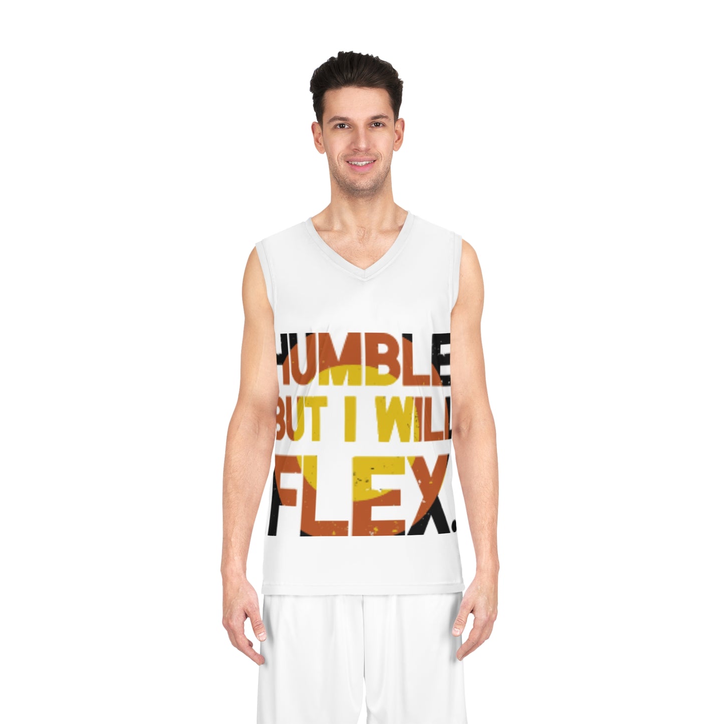 Stylish Basketball Jersey - "Humble. But I Will Flex." - Perfect for Athletes, Sports Events, Gift for Basketball Lovers, Trendy [...]