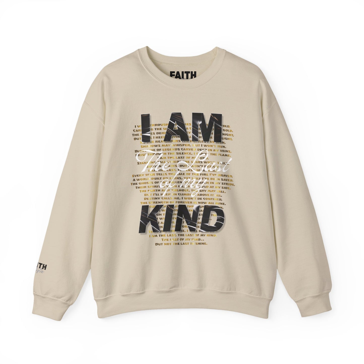 FaithStyles Unisex Heavy Blend™ Motivational Crewneck Sweatshirt - I AM The Last of my KING, Inspirational Gift for Him/Her, Cozy Fall Layer, [...]