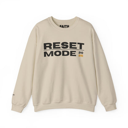 Reset Mode 2026 Crewneck Sweatshirt