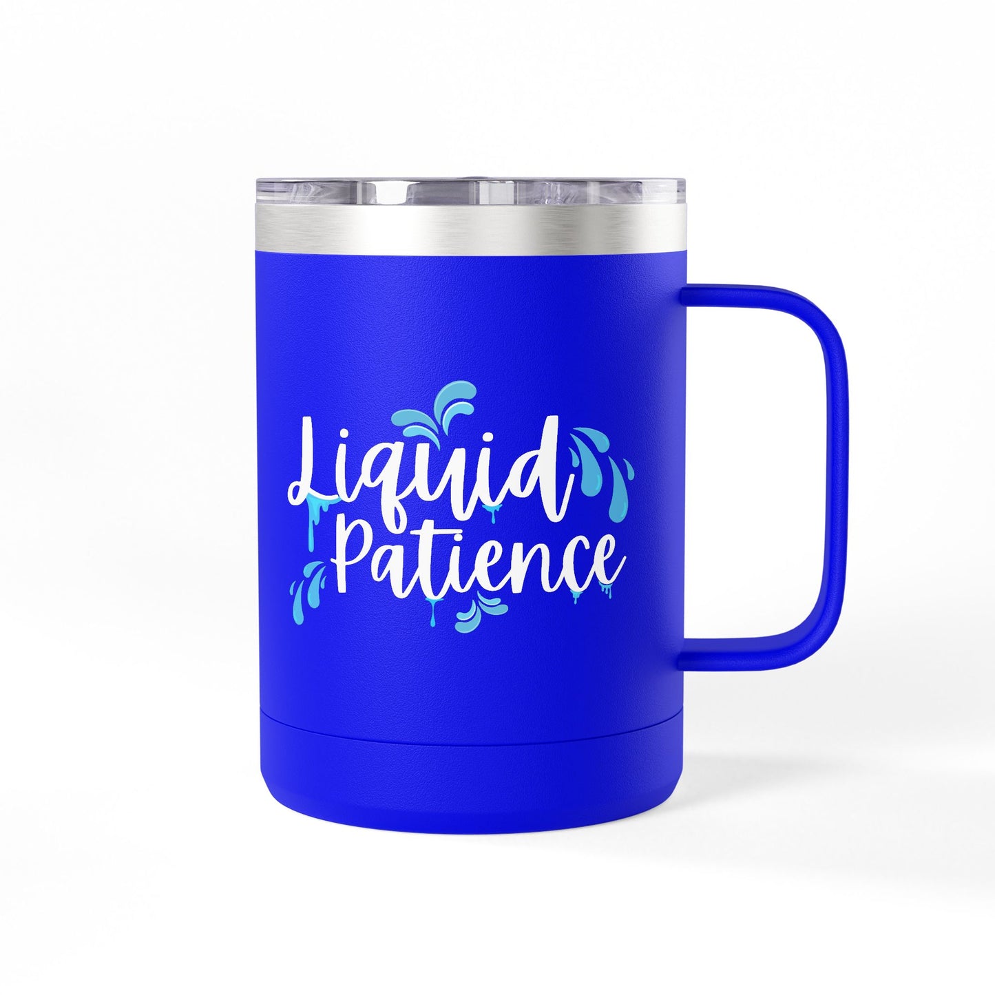 Liquid Patience Coffee Mug Tumbler | Perfect Gift for Coffee Lovers, Inspirational Drinkware, Home Office Accessory, Relaxation Gift, [...]