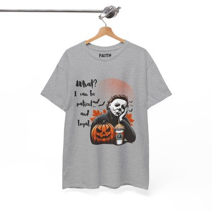 Halloween Graphic Tee, Unisex Cotton T-Shirt, Spooky Autumn Wear, Halloween Costume Top, Funny Horror Shirt