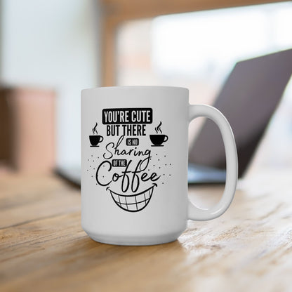 FaithStyles Coffee Lover Mug — 'But First Coffee' Ceramic Coffee Cup (11oz & 15oz)