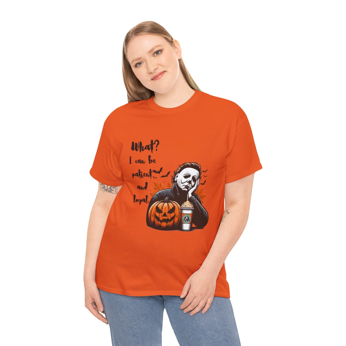 Halloween Graphic Tee, Unisex Cotton T-Shirt, Spooky Autumn Wear, Halloween Costume Top, Funny Horror Shirt