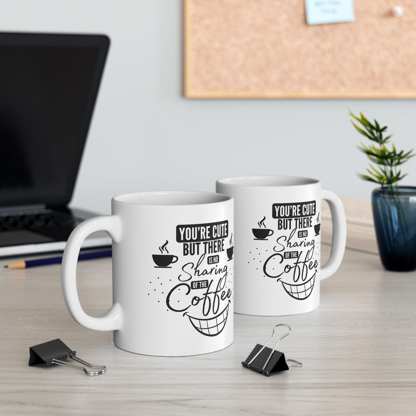 FaithStyles Coffee Lover Mug — 'But First Coffee' Ceramic Coffee Cup (11oz & 15oz)