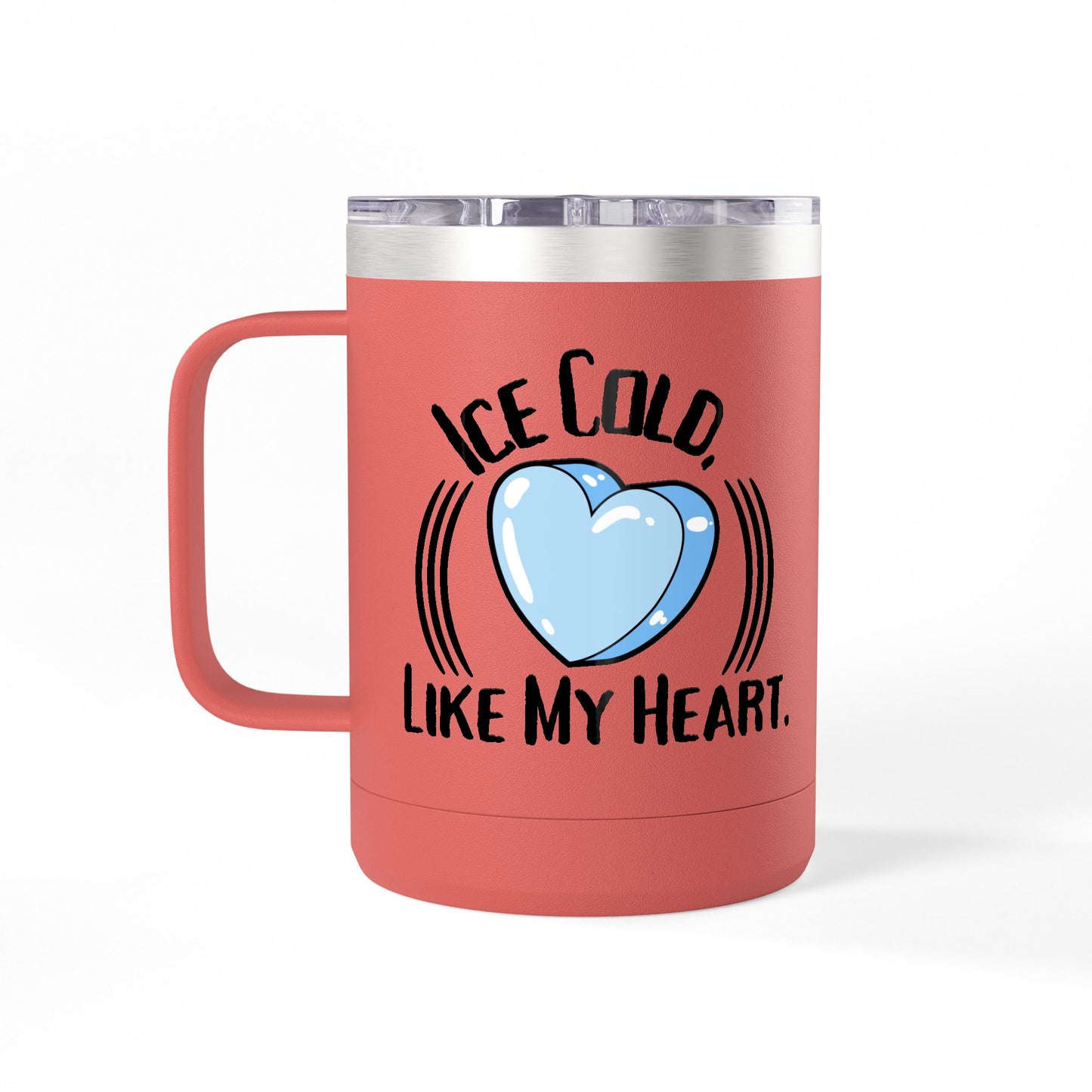 Ice Cold Mug: Heartfelt Coffee Tumbler, Perfect Gift for Friends, Fun Drinkware for Birthdays, Cheerful Kitchen Decor, Unique Cup for [...]